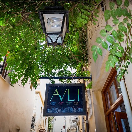 Avli Lounge Apartments Rethymno Exterior foto